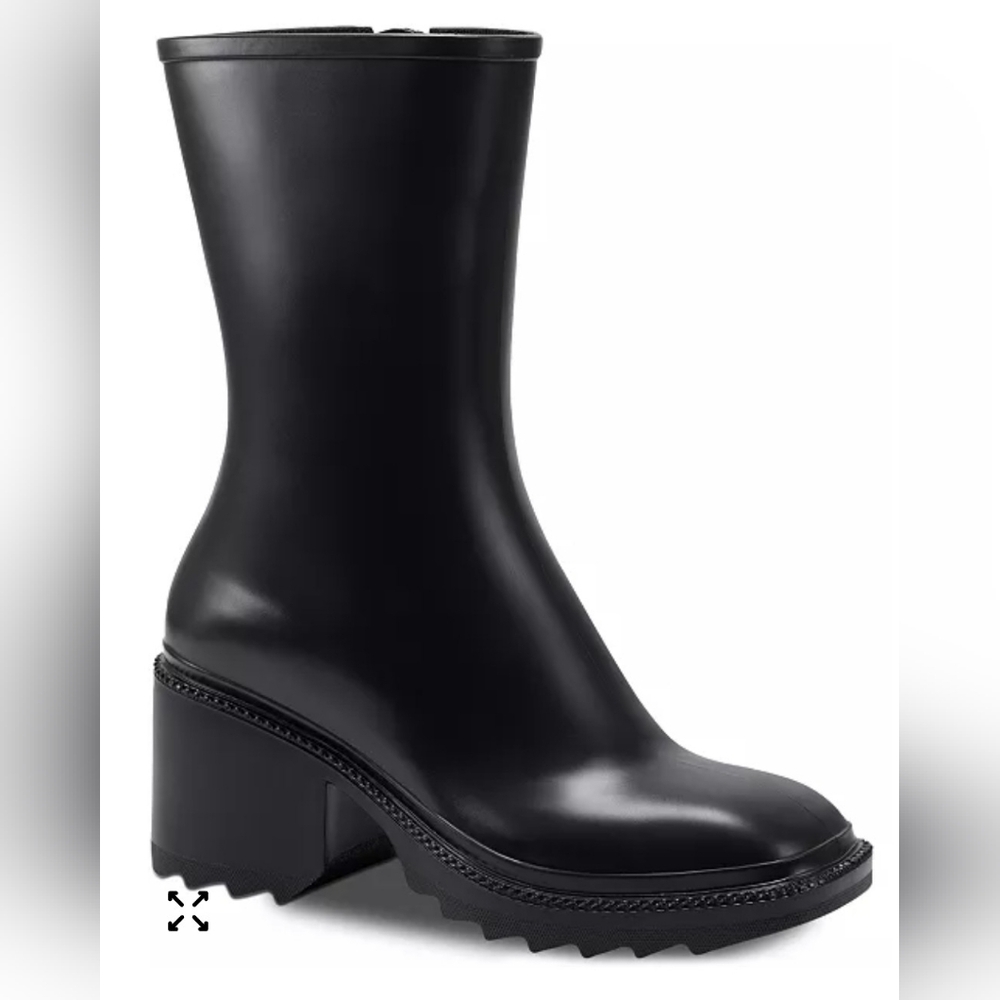 INC Womens Everett Zipper Outdoor Rain Boots